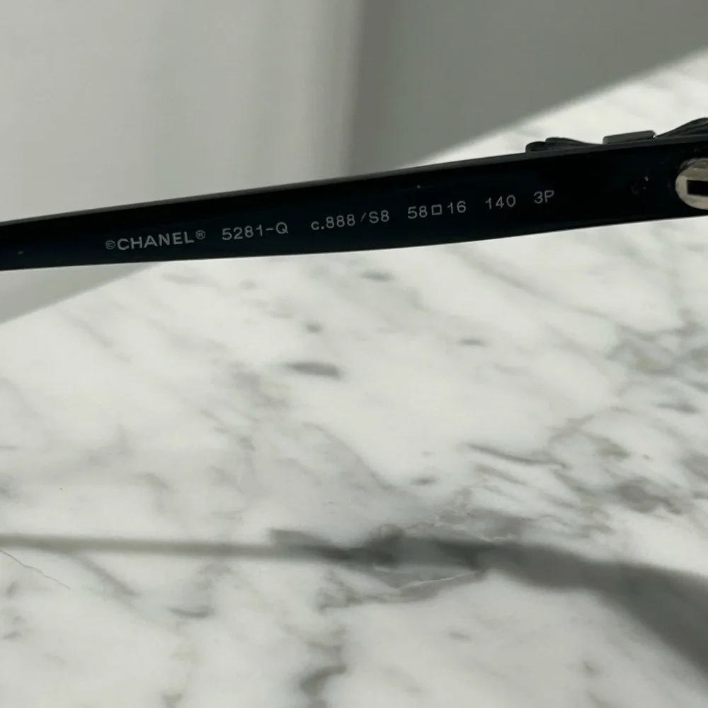 Authentic Chanel black cat eye sunglasses - Picture 3 of 7
